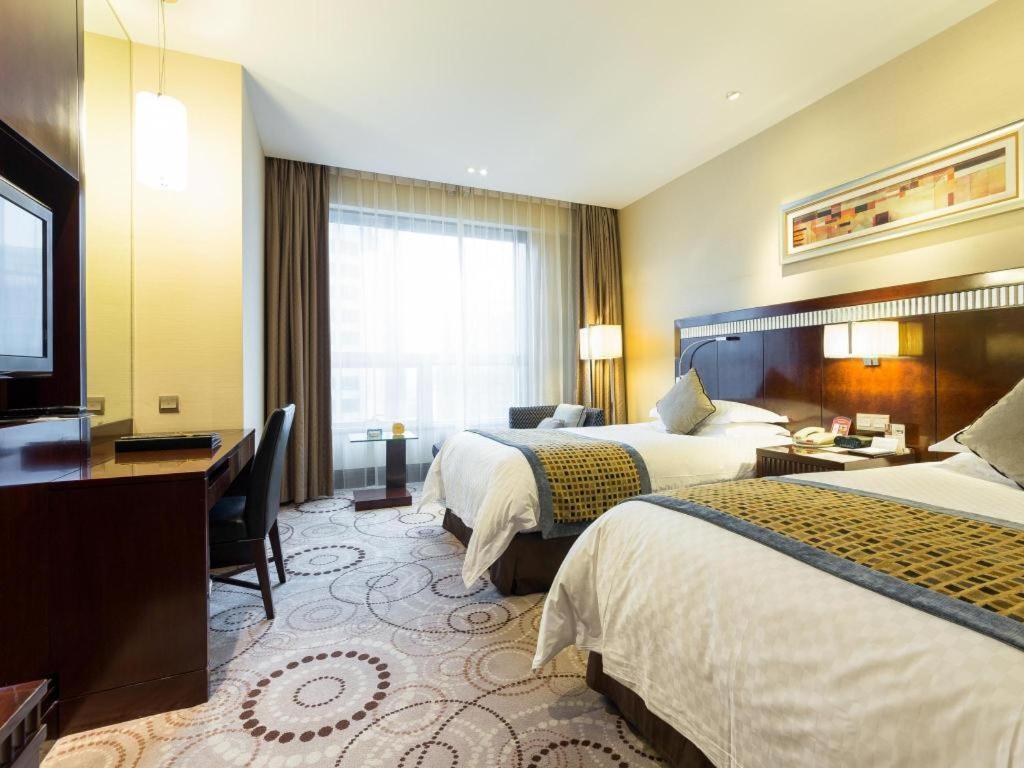 Grand Soluxe Zhongyou Hotel Shanghái Exterior foto