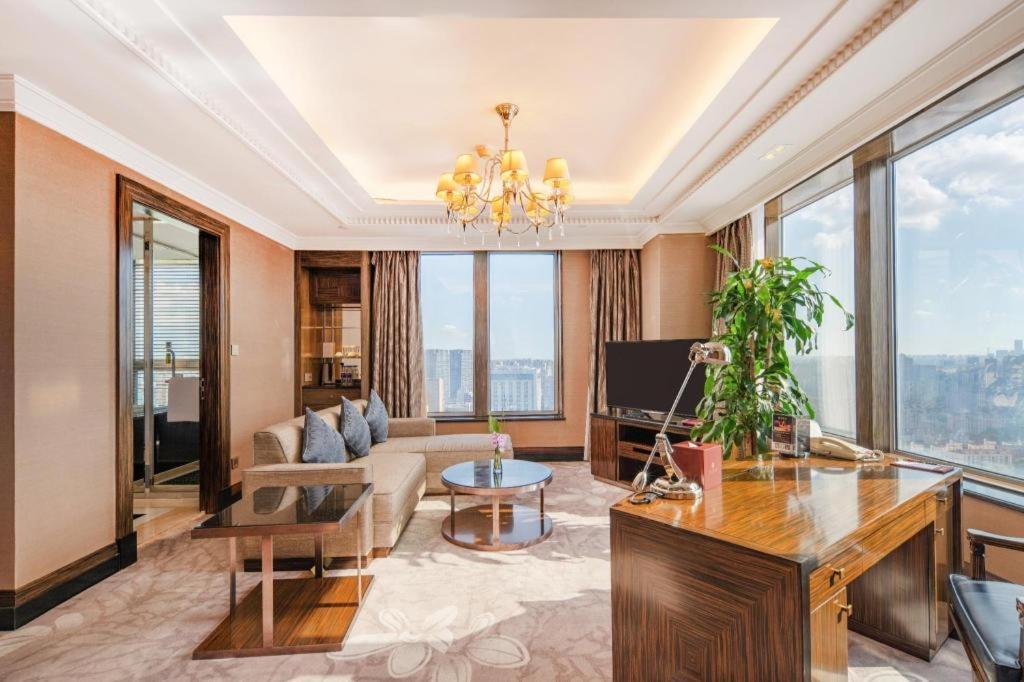 Grand Soluxe Zhongyou Hotel Shanghái Exterior foto